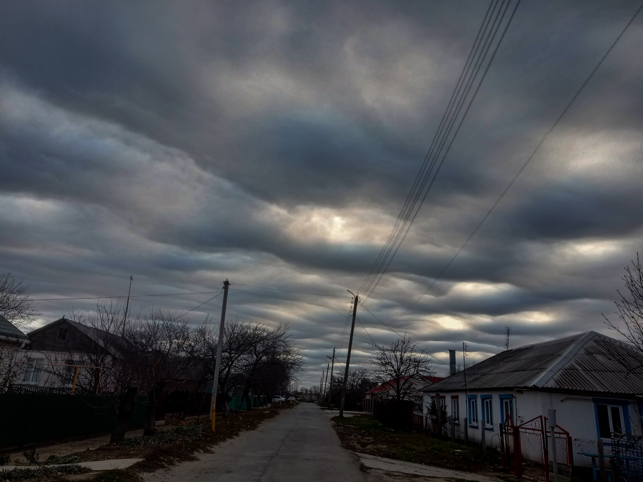 Beautiful abnormal sky in Russia photo 
